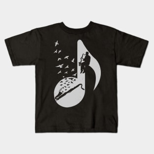 Musical - Bass Clarinet Kids T-Shirt